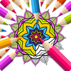 Mandala Coloring Book icône