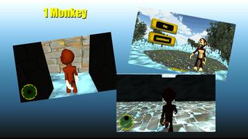 3D Monkey Maze स्क्रीनशॉट 1