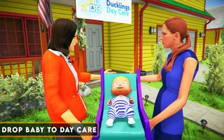 Working Mother Office Job Simu স্ক্রিনশট 1