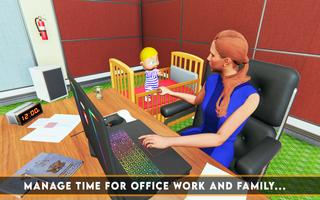 Working Mother Office Job Simu স্ক্রিনশট 3