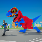 Jurassic Dinosaur Rampage Game ไอคอน