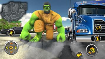 Incredible Monster Green Hero screenshot 1