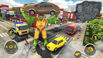 Incredible Monster Green Hero screenshot 3