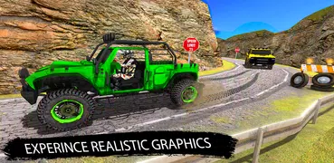 Crazy offoad Jeep Driving Games 3D-Multistory 4x4