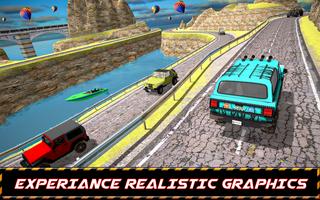 Crazy offoad Jeep Driving Games 3D-Multistory 4x4 Ekran Görüntüsü 2