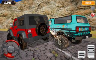 Crazy offoad Jeep Driving Games 3D-Multistory 4x4 imagem de tela 3