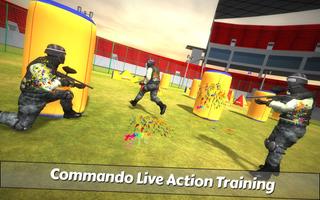 PaintBall Shooting Arena3D постер