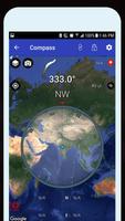 برنامه‌نما GPS Compass Navigator عکس از صفحه