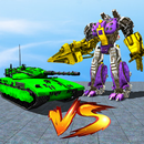 US Tank Vs Robot Battle 3D- Military War Machines APK