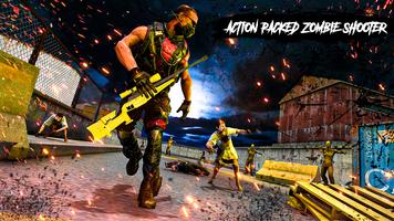 Mad Zombie Shooter 3D - Dead Target Survival Game Affiche