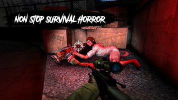 Mad Zombie Shooter 3D - Dead Target Survival Game capture d'écran 3