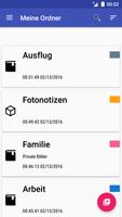 Notizen App Deutsch Fotos Plakat