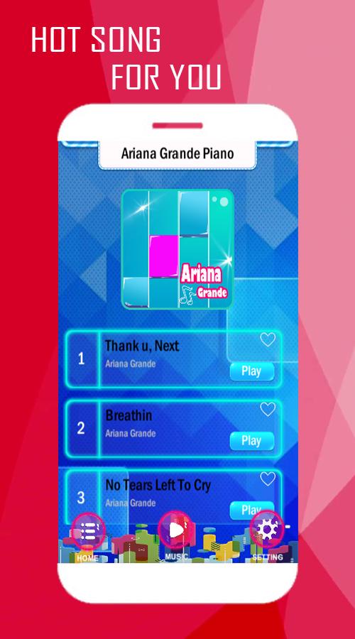 Piano Tap Arian Grande Thank U Next For Android Apk Download