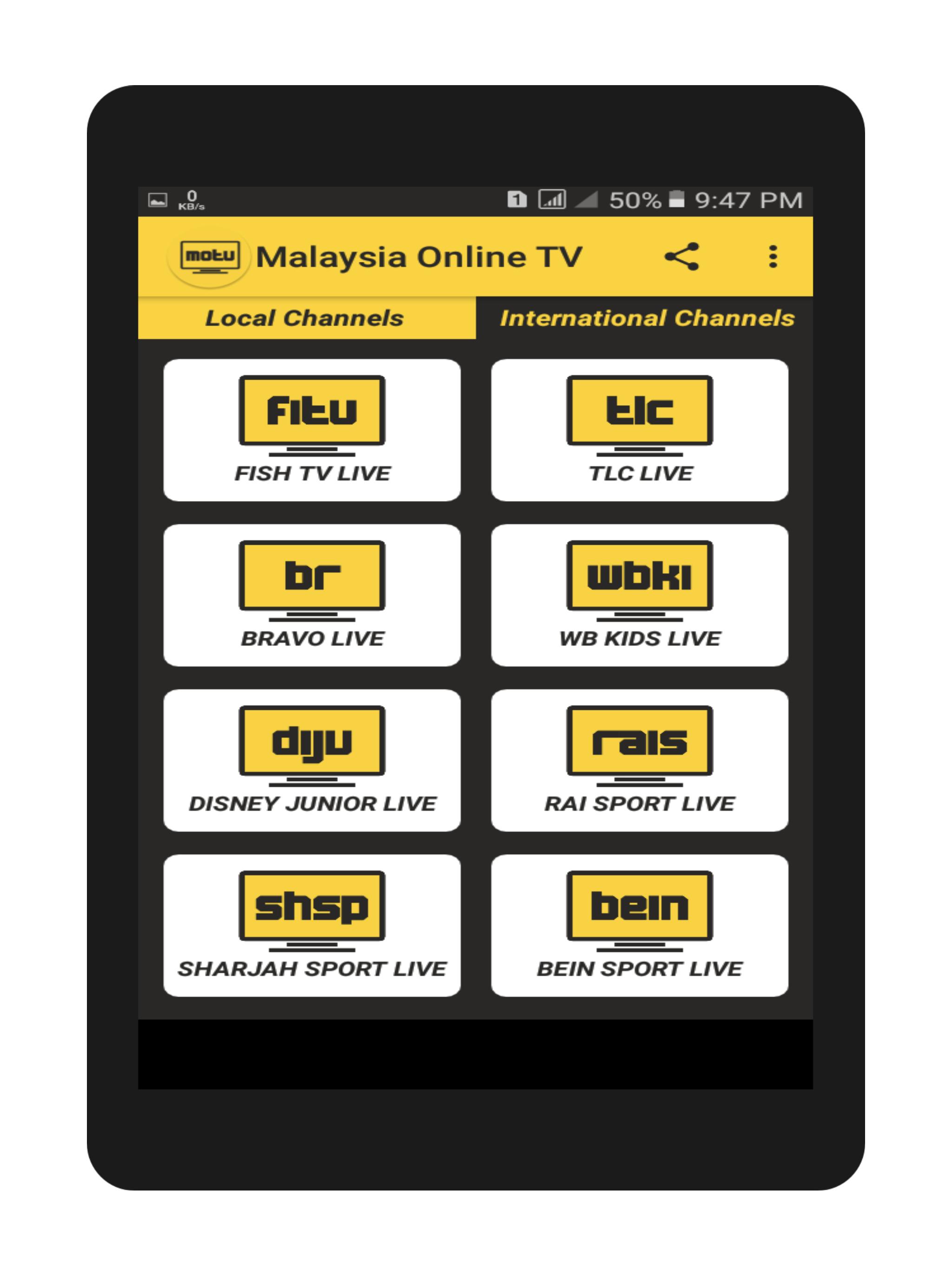 Motv Malaysia Online Tv For Android Apk Download