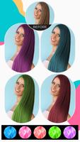 Hair Color Changer Editor 截圖 1