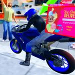 Ice Cream Bike Rush Race Game icon