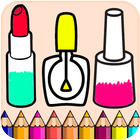 Make Up Set Coloring Pages icône