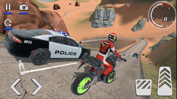 Motorcycle Driving: Cop Chase imagem de tela 2