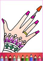 Nails Coloring Book imagem de tela 3