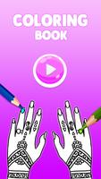 Nails Coloring Book Affiche