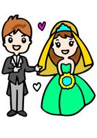 Wedding Coloring Book - Bride and Groom Drawing capture d'écran 1