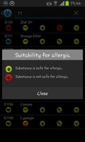 E Numbers/Food Additives captura de pantalla 3