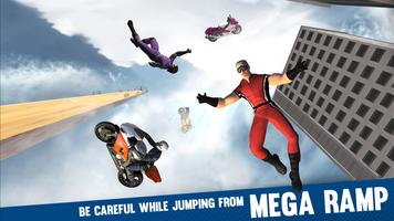 Super Hero Bike Mega Ramp capture d'écran 2