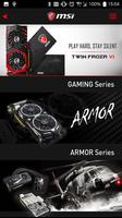 MSI Graphics Card Affiche