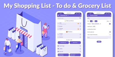 My Shopping List, Grocery List постер
