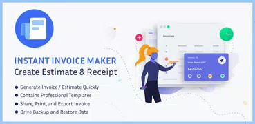 Invoice Maker, Create Receipts