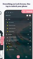 Todo & Schedule on Lock Screen स्क्रीनशॉट 1