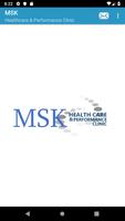 MSK Healthcare Rehab Affiche