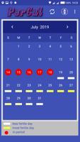 Period Calendar اسکرین شاٹ 1