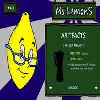 Ms lemons Game mOBILE Affiche