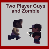 Two Player Guys and Zombie 3D ícone