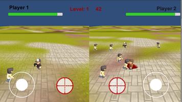 Two Player Guys and Zombie 3D ảnh chụp màn hình 1