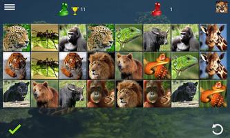 Jigsaw and memory with animals capture d'écran 3