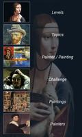 Paintings Memory Game Affiche