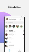 برنامه‌نما Fake Messenger Chat Conversation - Prank عکس از صفحه