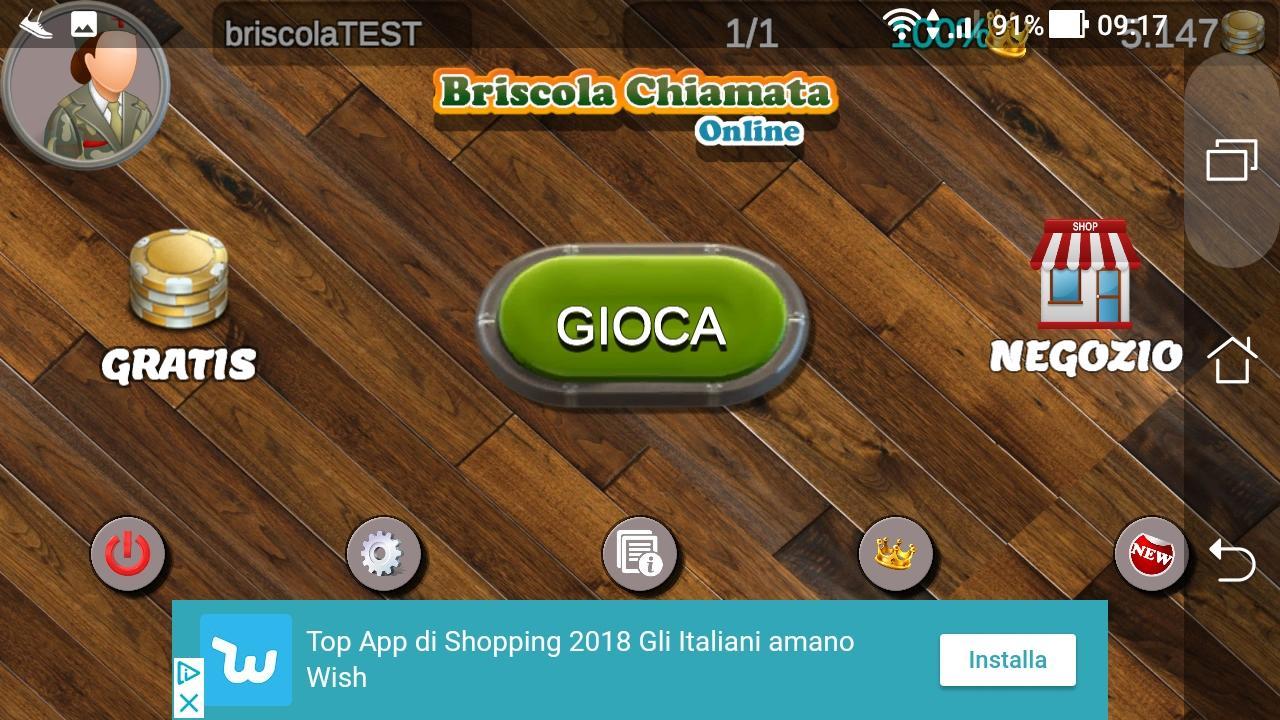briscola chiamata gratis scaricare