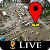 Live Map & Street View - Live Earth Navigation Zeichen