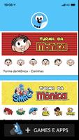 Figurinhas da Turma da Mônica الملصق
