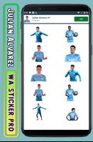 Julian Alvarez - WA Sticker imagem de tela 1