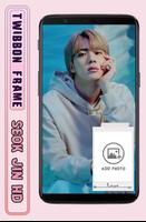 Twibbon Frame BTS Jin HD captura de pantalla 2