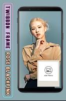 Twibbon Frame Rose HD اسکرین شاٹ 1
