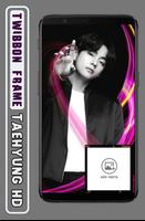 Twibbon Frame Taehyung HD poster