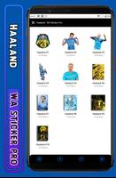 پوستر Haaland - WA Sticker Pro