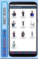 Lionel Messi - WA Sticker Pro স্ক্রিনশট 1