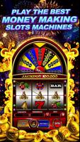 Money Wheel Slot Machine Game Plakat
