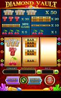 Diamond Vault Slots - Vegas Poster